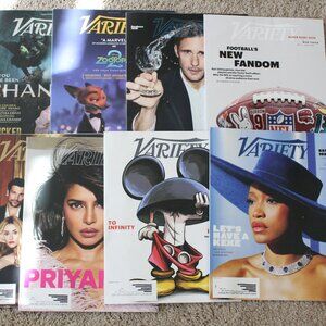 VARIETY Magazine Lot Of 8 Dec 2025, Jan - Mar 2026 Issues For Magazine Collector